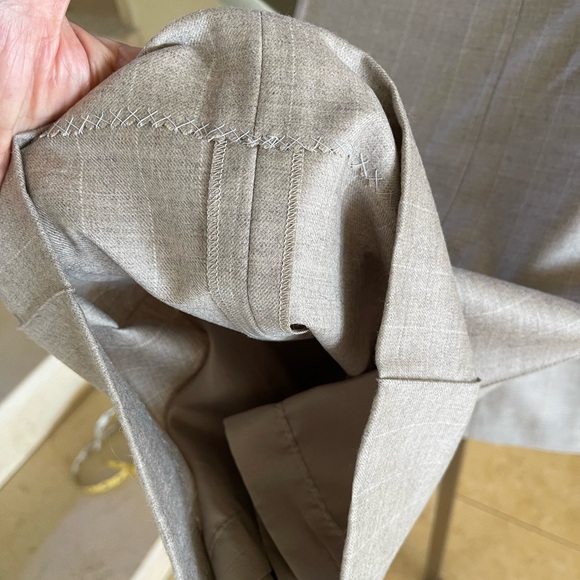 VINTAGE CHANEL WIDE Stylish Gray Dress Pants - Picture 15 of 16